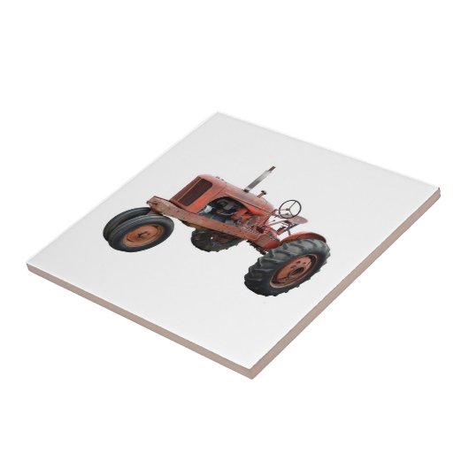 Liebe der alten, rauschigen Traktoren Fliese (Seite)