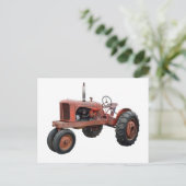 Liebe der alten, rauschigen Traktoren Postkarte (Stehend Vorderseite)