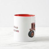 Liebe der alten, rauschigen Traktoren Tasse (Zentrum)
