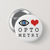 Liebe der Augen Button (Vorne & Hinten)