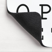 Liebe der Augen Mousepad (Ecke)