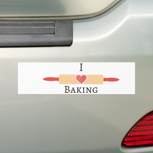 Liebe der Bäcker Autoaufkleber (Auf Auto)