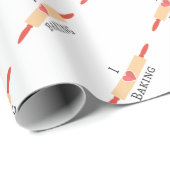 Liebe der Bäcker Geschenkpapier (Rolleneckpunkt)