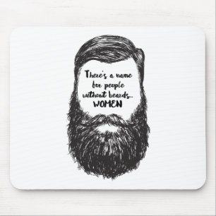 Liebe der Bart Mousepad