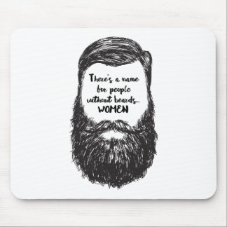Liebe der Bart Mousepad