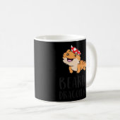 Liebe der Bartdrachen-Mama Kaffeetasse (VorderseiteRechts)