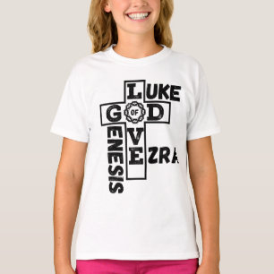 Liebe der biblischen Kreuzworträtsel T-Shirt