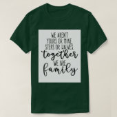 Liebe der Blended Family T-Shirt (Design vorne)