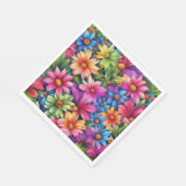 Liebe der Blumen - Paper Napkin Serviette (Ecke)