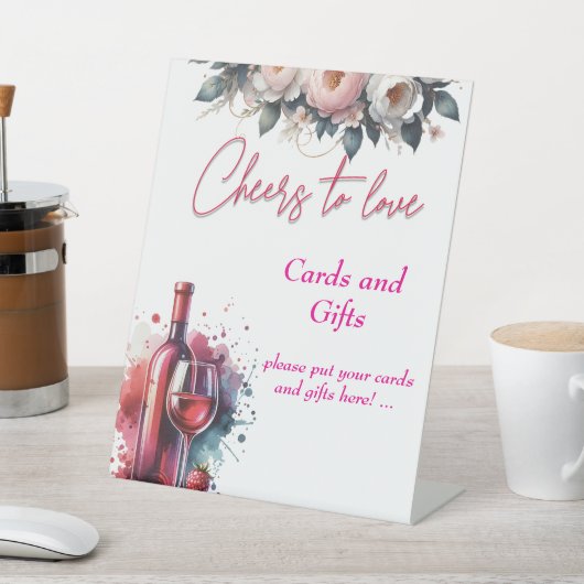 Liebe der Brautparty Tabletop-Zeichen Sockelschild (In SItu)
