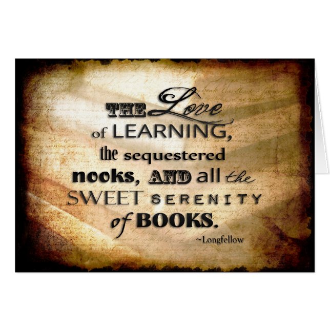 Liebe der Bücher (Vorderseite (Horizontal))