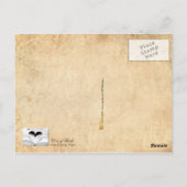 Liebe der Bücher Postkarte (Rückseite)