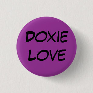 Liebe der Dackel Button