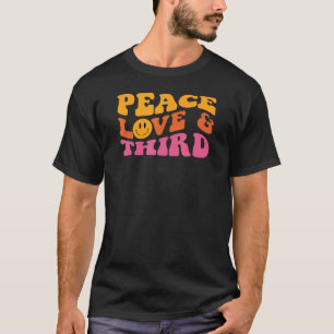 Liebe der dritten Klasse Inspiriert Lehrer T-Shirt