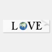LIEBE DER ERDE AUTOAUFKLEBER (Vorne)