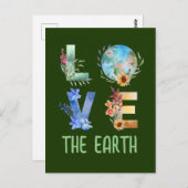 LIEBE DER ERDE POSTKARTE (Vorne/Hinten)