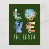 LIEBE DER ERDE POSTKARTE (Vorderseite)