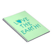 Liebe der Erdumwelt Notizblock (Rechte Seite)