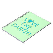 Liebe der Erdumwelt Notizblock (Linke Seite)