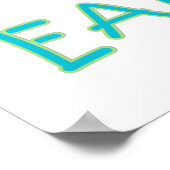 Liebe der Erdumwelt Poster (Ecke)