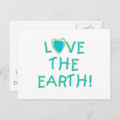 Liebe der Erdumwelt Postkarte (Vorne/Hinten)