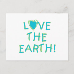 Liebe der Erdumwelt Postkarte
