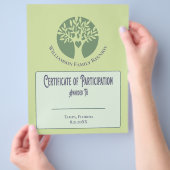 Liebe der Familienbaum Flyer (Hand)