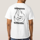 Liebe der Farbe T-Shirt (Rückseite)