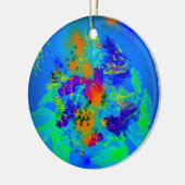 Liebe der Farbschmuck Keramik Ornament (Links)