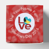 Liebe der Flagge Bahamas - Personalisiert Geschenkschachtel (Oben)