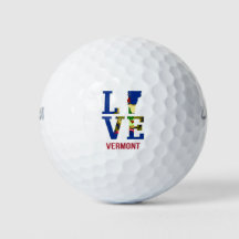 Liebe der Flagge des Staates Vermont