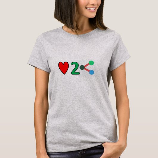 Liebe der Frau2T - Shirt teilen (Vorderseite)