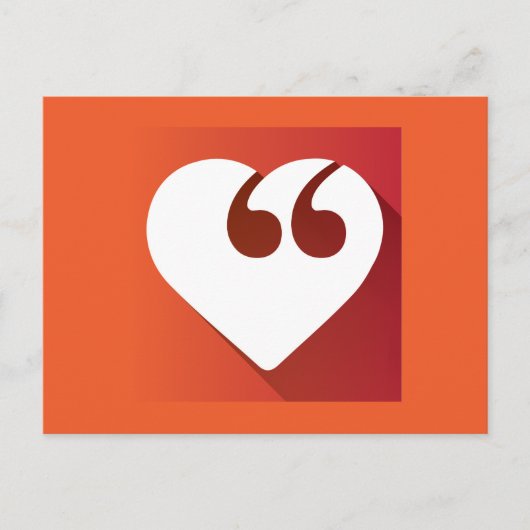 Liebe der freien Meinungsäußerung Postkarte (Vorderseite)