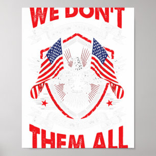 Liebe der Freiheit der amerikanischen Flagge für I Poster