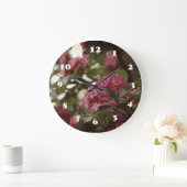 Liebe der Frühjahrswand (groß) Große Wanduhr (Zuhause)