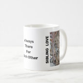Liebe der Geschwister Klassische Tasse, 325 ml Kaffeetasse (VorderseiteRechts)