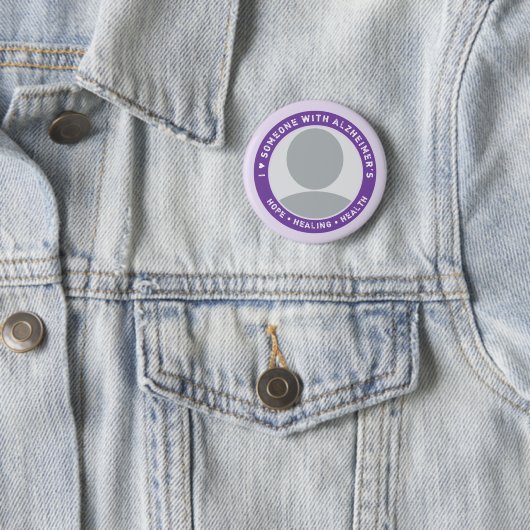 LIEBE DER GEWOHNHEITS-I JEMAND MIT ALZHEIMER BUTTON (Beispiel)