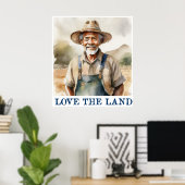 Liebe der Grundstückspresse Poster (Heimbüro)