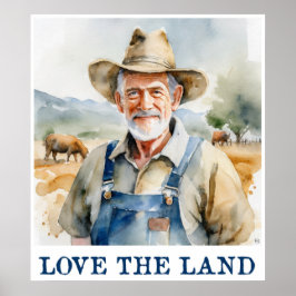 Liebe der Grundstückspresse Poster