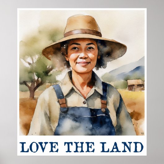 Liebe der Grundstückspresse Poster (Vorne)