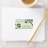 Liebe der grünen Raute Adressaufkleber (Insitu)