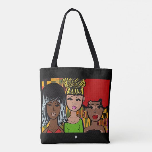 Liebe der Haut Sie sind in Leinwand Tasche (Rückseite)