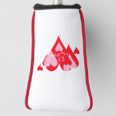 Liebe der Herz-Golf-Putter-Abdeckungen durch Janz Golf Headcover (Rotieren 90)