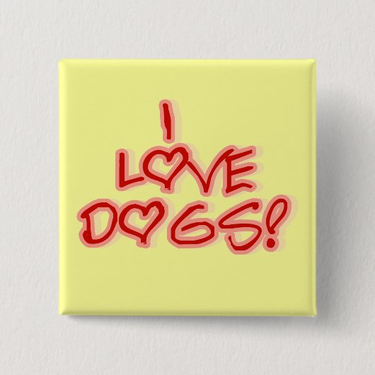 Liebe der Herz-I verfolgt T-Shirts und Geschenke Button (Vorderseite)