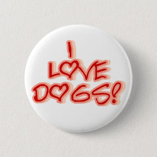 Liebe der Herz-I verfolgt T-Shirts und Geschenke Button