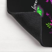 Liebe der Hoffnung Hirnaneurysma Bewusstsein Mousepad (Ecke)