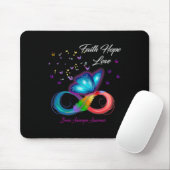Liebe der Hoffnung Hirnaneurysma Bewusstsein Mousepad (Mit Mouse)