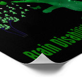 Liebe der Hoffnung Hirnbehinderungen Bewusstsein 1 Poster (Ecke)