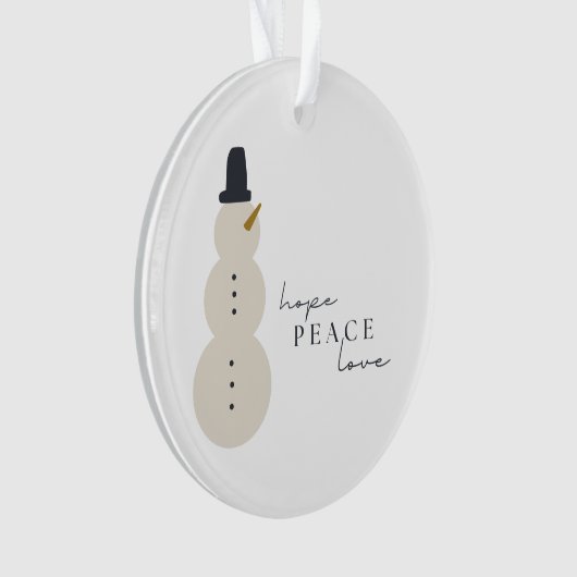 Liebe der Hoffnung Ornament (Vorderseite)