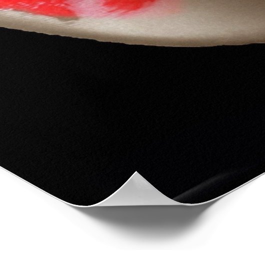 Liebe der Kinderfüße Poster (Ecke)